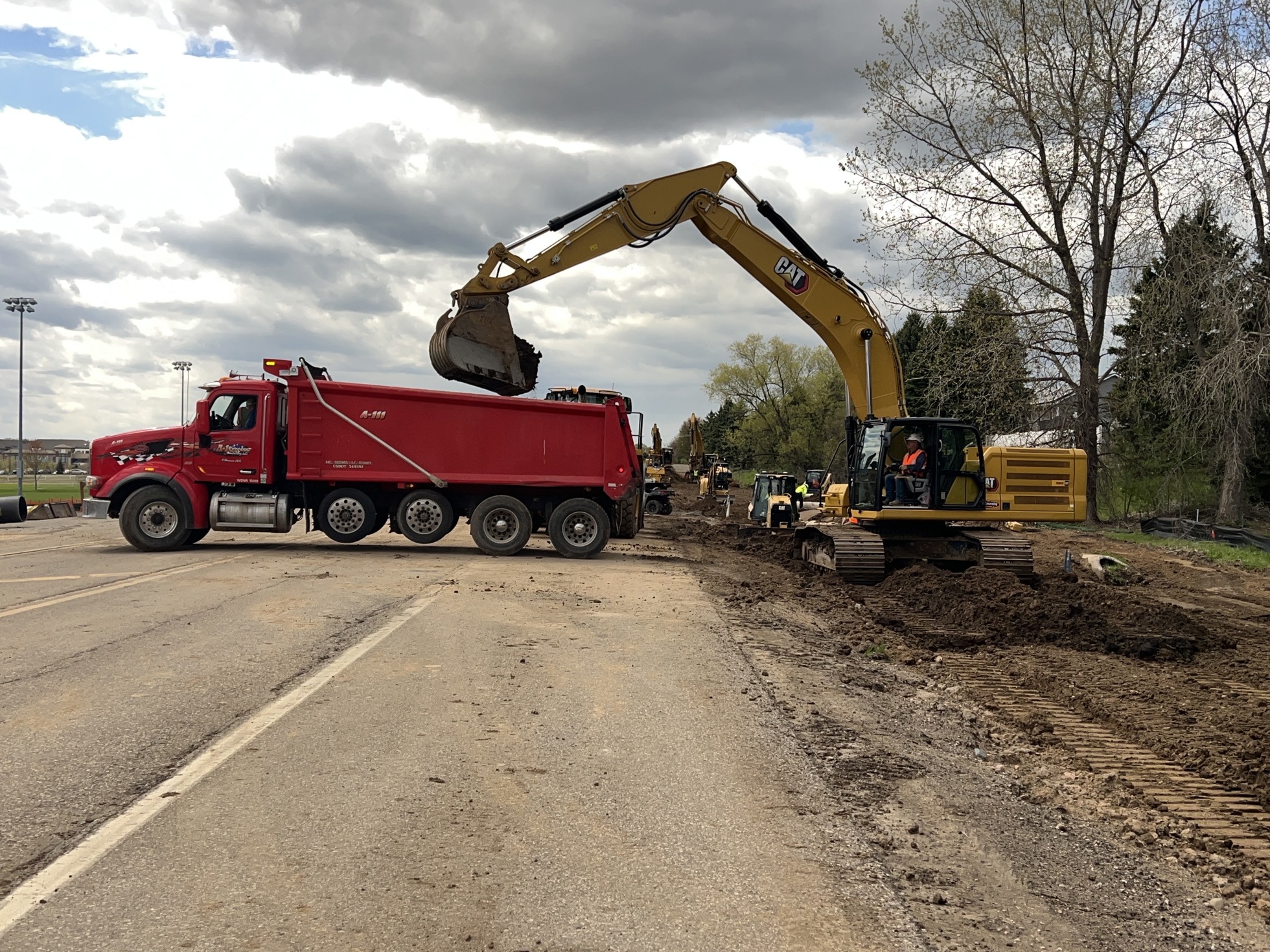 A-1 Excavating equipment